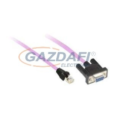 SCHNEIDER TCSCCN4F3M1T Caponen kábel 1M, SUB-D 9 &quot;anya&quot;/RJ45 villanyszerelés