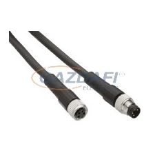 SCHNEIDER TCSXCN1FNX10E Bus kábel,egyenes,M12-B,Anya-csak vezeték,10m villanyszerelés