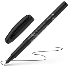 SCHNEIDER Tűfilc, 0,4 mm, SCHNEIDER &quot;Topliner 967&quot;, fekete filctoll, marker
