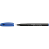 SCHNEIDER Tűfilc, 0,4 mm, SCHNEIDER "Topliner 967", kék