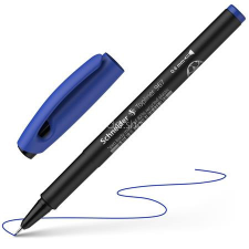 SCHNEIDER Tűfilc, 0,4 mm, SCHNEIDER "Topliner 967", kék filctoll, marker