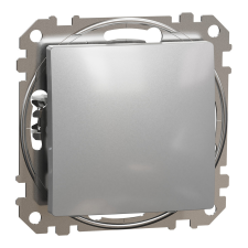 SCHNEIDER ÚJ SEDNA Egypólusú nyomó, rugós bekötés, 10A, (101N), alumínium villanyszerelés