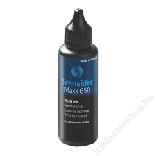 SCHNEIDER Utántöltő alkoholos markerhez, SCHNEIDER 650, fekete (TSC650FK) filctoll, marker