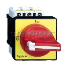 SCHNEIDER VCF0 Komplett fő- és vészleállító kapcsoló 25A, ajtóra, csavaros villanyszerelés