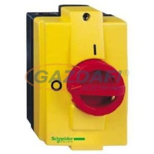 SCHNEIDER VCFN12GE Komplett tokozott fő- és vészleállító kapcsoló IP65, 10A villanyszerelés