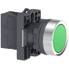 SCHNEIDER XA2EA31 Harmony Easy Series Ø22 Nyomógomb, visszatérő, zöld, 1NO villanyszerelés