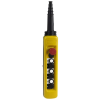SCHNEIDER XACA67131 6 nyomógomb, páronként mechanikus retesz, NO érintkező, +vészgomb (3NC)