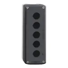 SCHNEIDER XALD05CUST01 Harmony XALD nyomógomb tokozat, üres, 5 kivágás, személyre szabható villanyszerelés