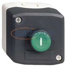 SCHNEIDER XALD102E Tokozott nyomógomb, 1 nyomógomb zöld villanyszerelés