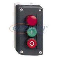 SCHNEIDER XALD363G Tokozott ny.gomb, 2 ny.gomb+1jelzől. villanyszerelés