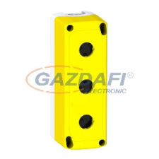 SCHNEIDER XALFK03 Harmony XALF lift vezérlő tokozat, 3 Ø22 furat, sárga villanyszerelés
