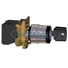 SCHNEIDER XB4BG33 Választókapcsoló, 3 állású kulcsos, 2N/O villanyszerelés