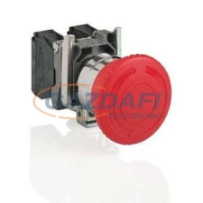 SCHNEIDER XB4BT845 Komplett vészgomb, húzó, N/O+N/C villanyszerelés