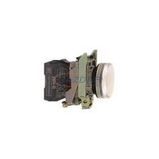 SCHNEIDER XB4BVB1EX ATEX D LED jelzőlámpa, fém, fehér, 24VAC/DC világítás
