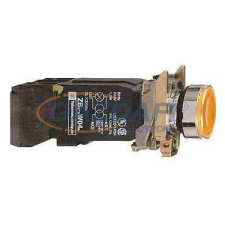 SCHNEIDER XB4BW3545 Világító nyomógomb +transzformátor sárga villanyszerelés