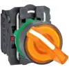 SCHNEIDER XB5AK125B5 LED-es vil.választókapcsoló, sárga, 24V