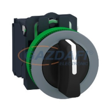 SCHNEIDER XB5FDCUST04 Harmony panelbe süllyesztett komplett műanyag választókapcsoló, Ø30, személyre szabott villanyszerelés