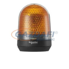 SCHNEIDER XVR3E05 Multifunkciós forgó jelzőegység, LED, 100mm, IP65, narancs, 48VDC villanyszerelés