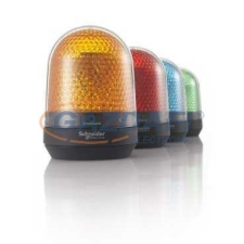 SCHNEIDER XVR3M04S Multifunkciós forgó jelzőegység, LED, 100mm, IP23, piros, berregővel, 100-230VAC villanyszerelés
