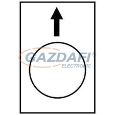 SCHNEIDER ZB2BY4951 Felirati címke jelölés: fel villanyszerelés