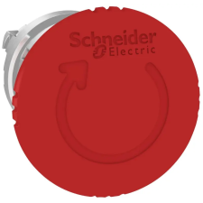 SCHNEIDER ZB4BS844 Vészgomb fej, átm:40mm, piros villanyszerelés