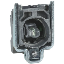 SCHNEIDER ZB4BW0B11 LED-es világító nyomógomb aljzat, fehér, N/O, 24V villanyszerelés