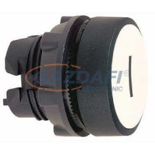 SCHNEIDER ZB5AA131 Nyomógombfej jetölt fedőlappal fehér villanyszerelés