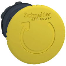 SCHNEIDER ZB5AS55 Vészgomb fej, átm:40mm, sárga villanyszerelés