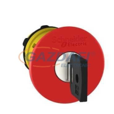 SCHNEIDER ZB5AS944D Kulcsos Vészgombfej, átm:40mm, piros villanyszerelés