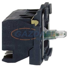 SCHNEIDER ZB5AW0M15 LED-es világító nyomógomb aljzat, fehér, 230V, N/O+N/C villanyszerelés