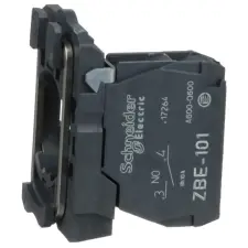 SCHNEIDER ZB5AZ101 Nyomógomb aljzat, 1N/O villanyszerelés