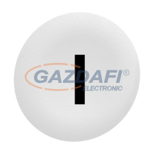 SCHNEIDER ZBAF131 Harmony Ø30 panelbe süllyesztett nyomógomb tető, fehér, &quot;I villanyszerelés