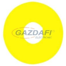 SCHNEIDER ZBY9830 Sárga cimke 60mm átmérő villanyszerelés