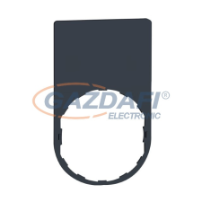 SCHNEIDER ZBYP6101 Harmony felirati tábla, 30x50 mm, műanyag, Ø22 készülékekhez, gravírozható villanyszerelés