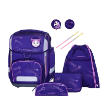 Schneiders Iskolatáska ergonomikus, lányos 9 részes szett Flashlight Schneiders iskolatáska