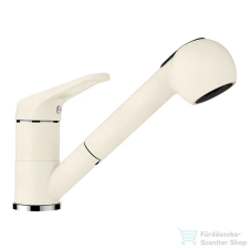 Schock COSMO konyhai csaptelep kihúzható fejjel, Cristalite Vanilla, gránithatású, világos bézs 525120VANI csaptelep