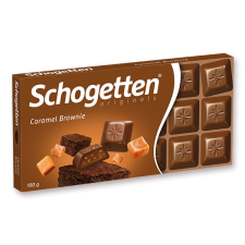  Schogetten Táblás Caramella Brownie 100g /15/ csokoládé és édesség