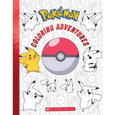 Scholastic Pokémon Coloring Adventures – Scholastic idegen nyelvű könyv