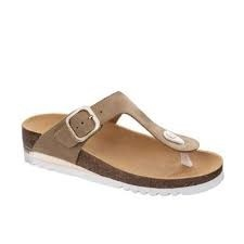 Scholl Ilary Flip-Flop papucs - Taupe gyógypapucs