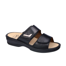  SCHOLL MIETTA 2.0 FEKETE bioprint női papucs - kényelmi modell 37-41 gyógypapucs