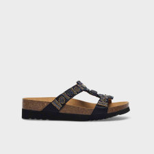  Scholl New Bogotà Wedge Fekete/Multi, 42 női papucs