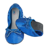 Scholl Pocket Balerinacipő kék színű 1 pár 39-40 KIFUTÓ, UTOLSÓ DARABOK!!!