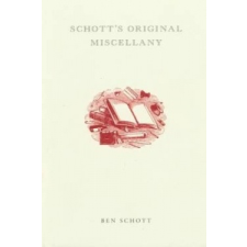  Schott's Original Miscellany – Ben Schott idegen nyelvű könyv