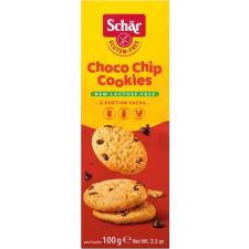 Schär Choco Chip Cookie csokidarabos keksz 100 g reform élelmiszer