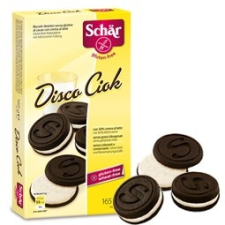  Schär gluténmentes Disco Ciok keksz (165 g) reform élelmiszer
