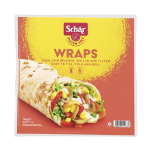 Schär gluténmentes wraps tortilla lap 160 g pékárú