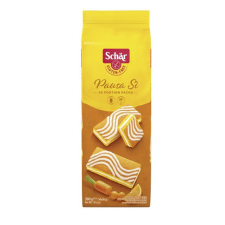 Schär pausa sí (piú) piskótaszelet tejkrémmel töltve 30 g csokoládé és édesség