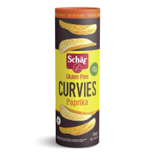 Schär Schär curvies chips paprikás 170 g reform élelmiszer