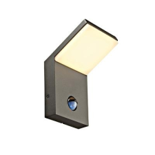 Schrack Technik ORDI LED fali lámpa, 3000K, antracit, érzékelővel kültéri világítás