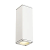 Schrack Technik SHRACK TECHNIK  THEO up/down OUT fali lámpatest, négyzetes, fehér, max 2x35W - LI229531